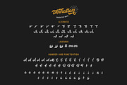 Anhattan - Retro Bold Script Font, a Script Font by StringLabs (Thumbnail 12 of 13)