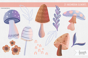 MUSHROOM CLIP ART