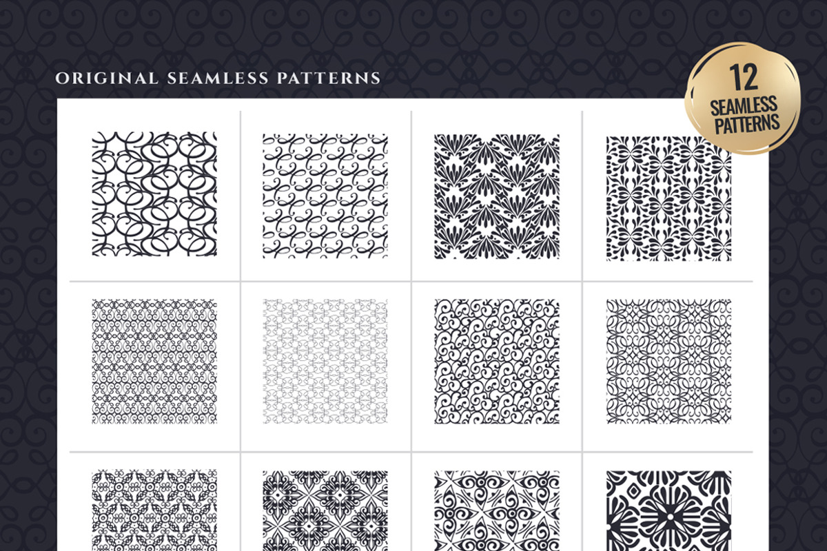 Frame borders & Ready-made cards, a Pattern Graphic by Luba Vega (Photo 8 of 9)