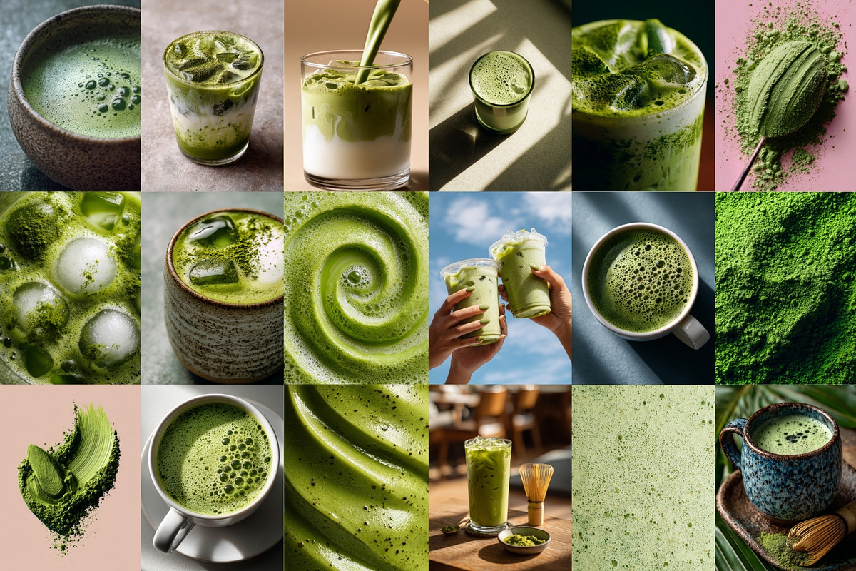 Aesthetic Matcha Stock Photos, a Food & Drink Photo by HipFonts (Photo 6 of 10)