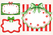 Christmas Coquette Frame Clipart, an Illustration by Libby Wishes (Thumbnail 3 of 8)
