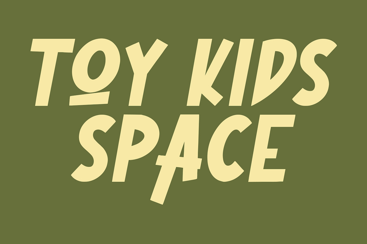 Roobstam Fun Display Font, a Sans Serif Font by Maulana Creative (Photo 4 of 7)