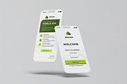 Mobile App Mockup, a Device Mockup by zpackcreative (Thumbnail 3 of 5)
