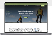 Zolar - Solar Energy WordPress Theme, a WordPress Template by ThemesRain (Thumbnail 3 of 3)