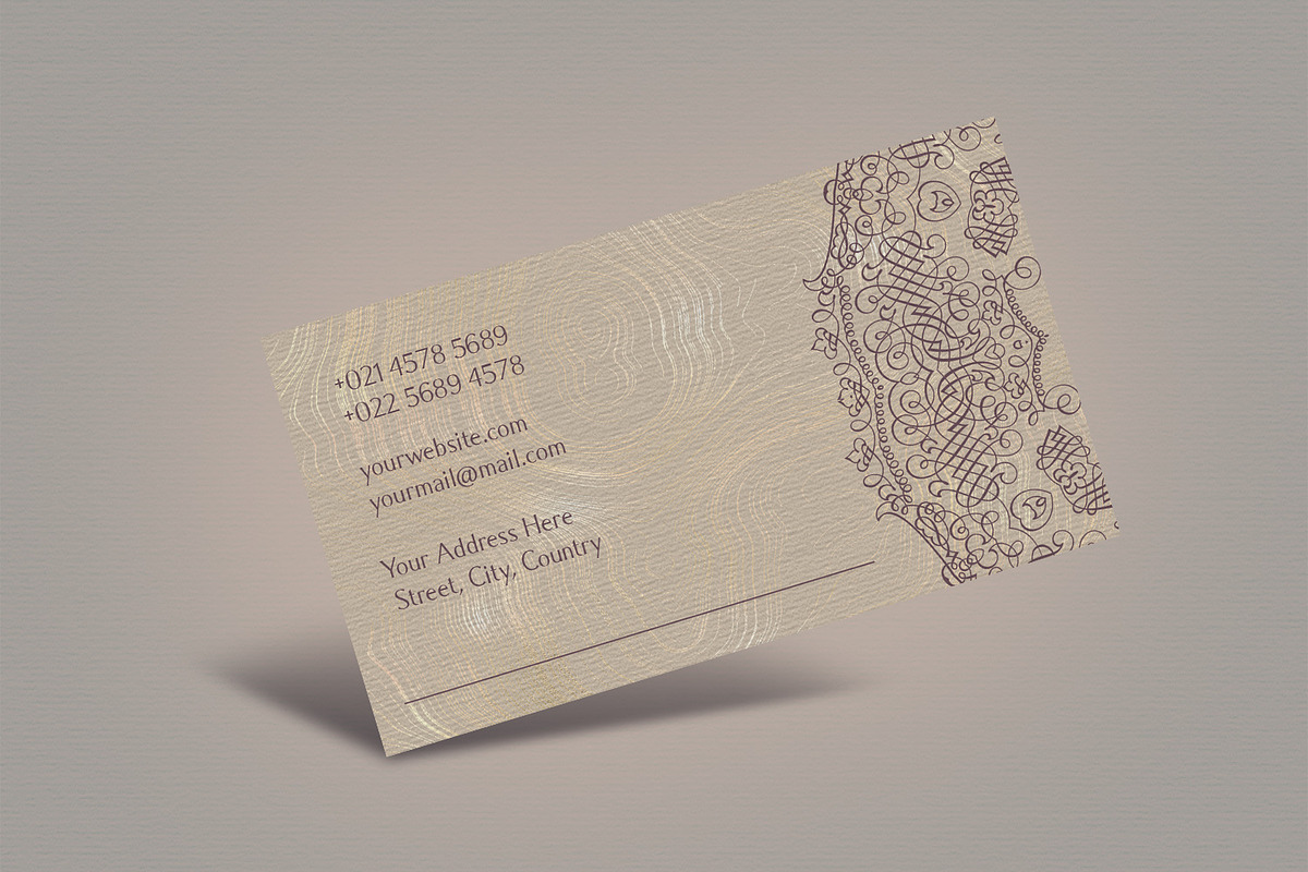Hairdresser Business Card Design, a Business Card Template by Kseniya-Omega (Photo 4 of 5)