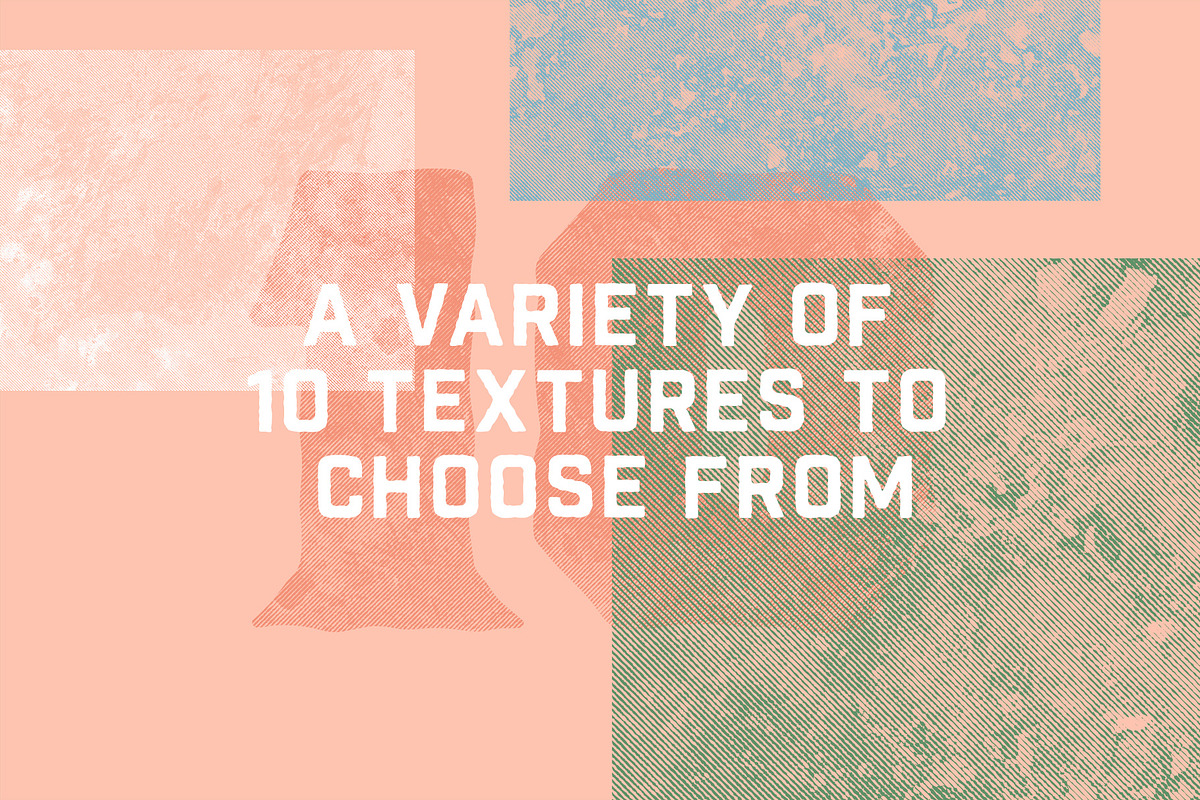 Halftone Marble Textures, a Texture Graphic by GhostlyPixels (Photo 4 of 15)