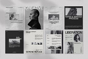 Business Instagram Post Template Kit, a Social Media Template by Crafted Pixel (Thumbnail 6 of 9)