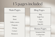 Showit Website Template I Samsara, a Websites & App Template by YogaBizLab (Thumbnail 5 of 6)