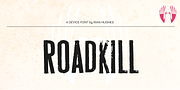 Roadkill, a Sans Serif Font by Device (Thumbnail 7 of 12)