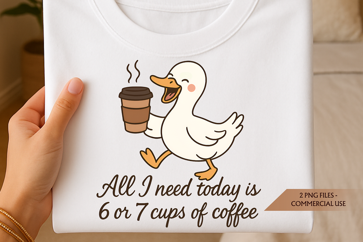 Silly Goose PNG Six Seven Coffee, an Animal Illustration by SugarCloudStudioArt (Photo 1 of 5)