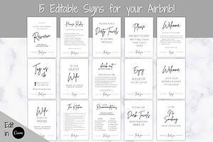 Airbnb HOST Bundle! 45 Templates!