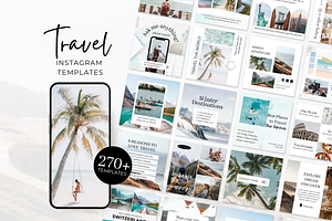 Travel Instagram Post Templates