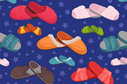 Warm cozy slippers and fluffy flip, an Object Illustration by Vectorbuum (Thumbnail 2 of 3)
