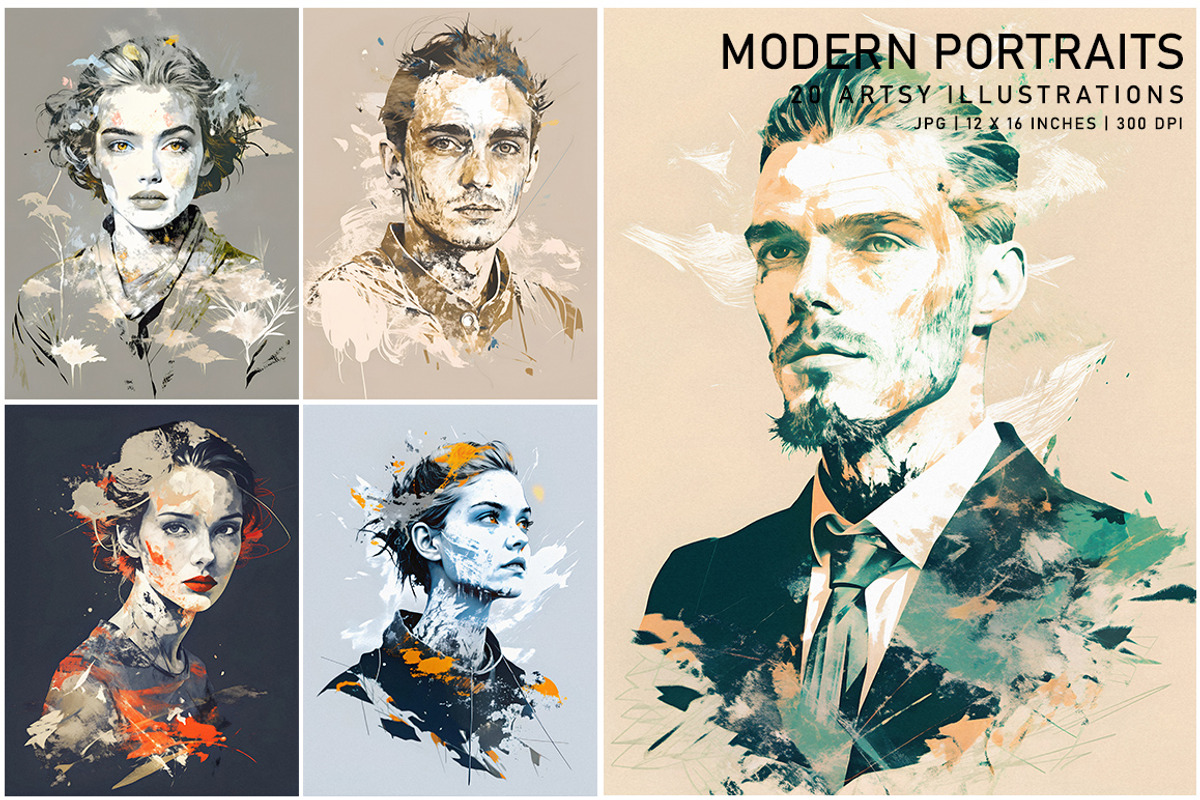 Modern Portraits, a Person Illustration by Digital Art Creations (Photo 3 of 8)
