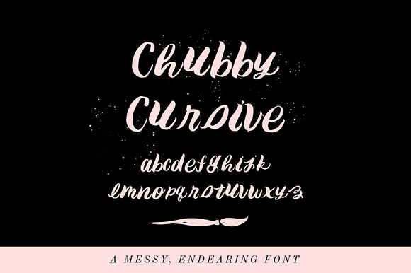 Chubby Cursive preview 5