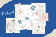 Gentle Garden Watercolor Flowers, a Decorative Illustration by MariaScaroniAtelier (Thumbnail 6 of 7)