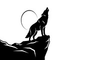 40 Wolf Moon Silhouette Vector Bundl, an Illustration by Amazin_art (Thumbnail 22 of 41)