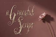 Wanderin Autumn Artisan Floral font, a Script Font by HypeWorksCo (Thumbnail 7 of 28)