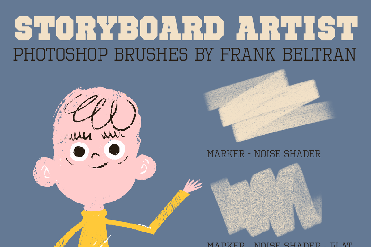 Photoshop Storyboard Artist Brushes preview 6