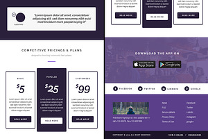 Promail-Apps, E-mail Template PSD