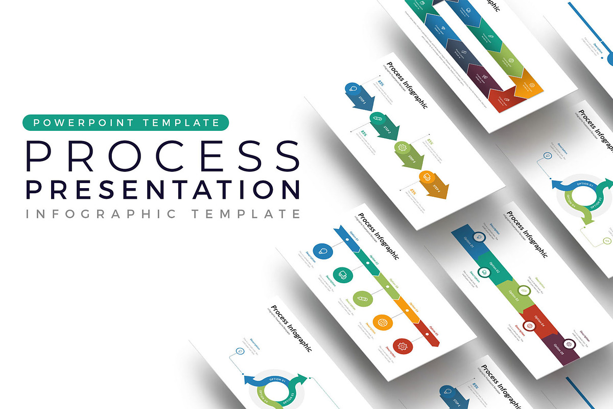 Process Presentation - Infographic, a Presentation Template by ...