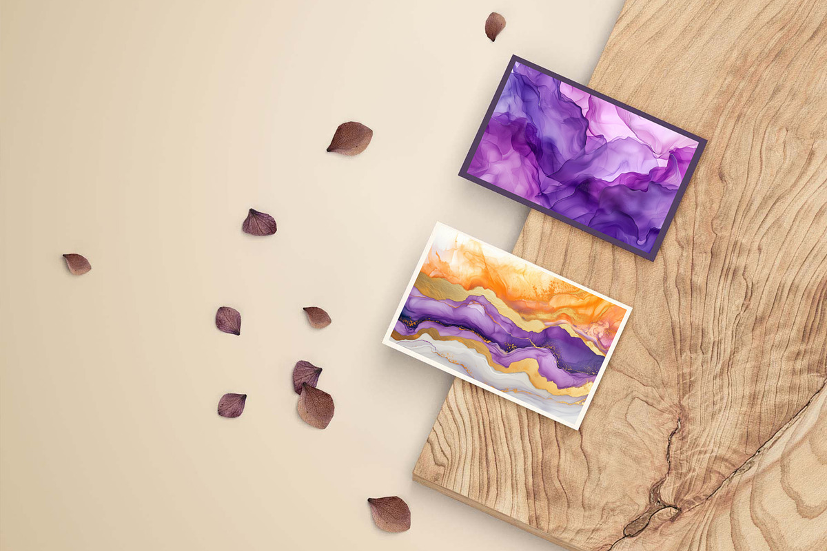 Abstract Alcohol Ink Art Collection, a Texture Graphic by O m N i  Studio (Photo 4 of 21)