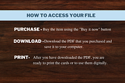 48 Positive Affirmation Cards, a Card Template by SimoDigitalArt (Thumbnail 5 of 6)