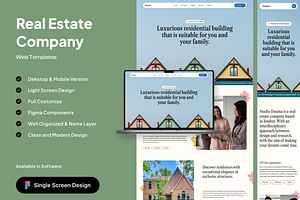 Douma - Real Estate Landing Page