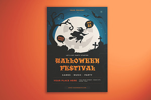 Halloween Festival Flyer