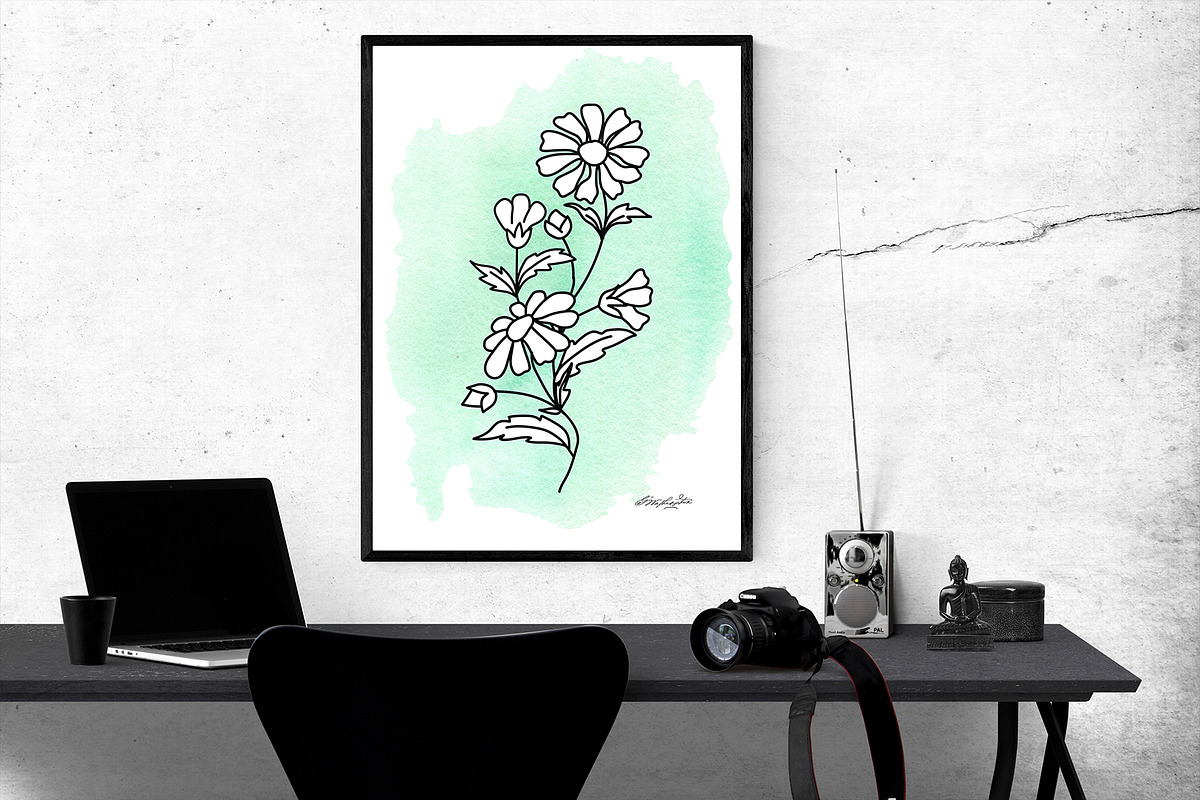 Hand Drawn Botanical Elements, a Decorative Illustration by Pixavics (Photo 5 of 11)