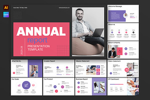 Annual Report Presentation Template