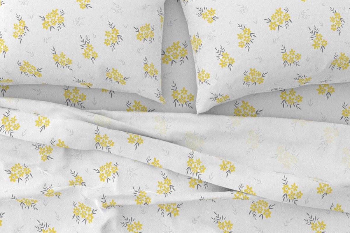 Little Yellow Blooms Floral Pattern, a Pattern Graphic by Irina Ostapenko (Photo 3 of 4)