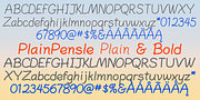 PlainPensle, a Handwritten Font by Ingrimayne Type (Thumbnail 4 of 7)