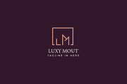 Letter LM Luxury Logo, a Branding & Logo Template by Izalsye (Thumbnail 1 of 5)