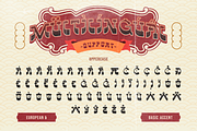 Xiaobak, a Symbol Font by Burntilldead (Thumbnail 8 of 9)