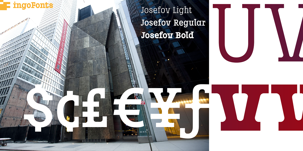 Josefov, a Slab Serif Font by ingoFonts (Photo 8 of 10)