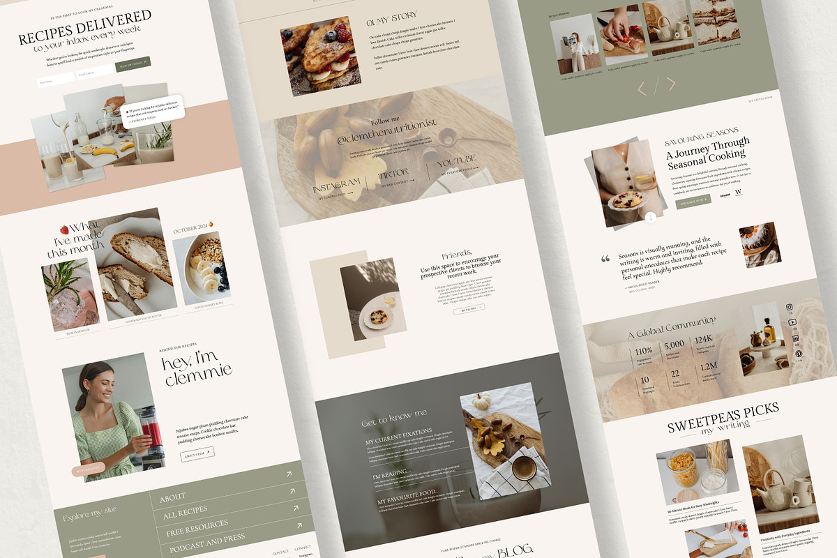 Wellness Showit Website Template, a Websites & App Template by Field Digital (Photo 4 of 10)
