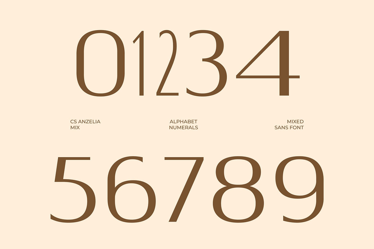CS Anzelia Mix, a Sans Serif Font by Craft Supply Co. (Photo 6 of 8)