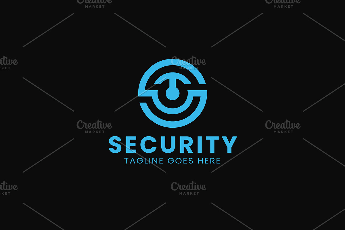 S Letter Monogram Security Logo, a Branding & Logo Template by Amadul11 (Photo 2 of 4)