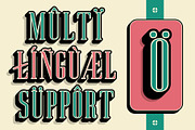 Aguero Serif Rounded 3D, a Serif Font by Craft Supply Co. (Thumbnail 5 of 8)