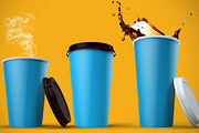 Coffee Cup Mockup, a Cups & Container Mockup by MahmoudRafik (Thumbnail 4 of 6)
