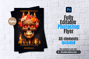 Dia de los Muertos Flyer, a Design Template by Rome B Creation (Thumbnail 2 of 2)