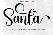 Santa, a Handwritten Font by InermediaSTUDIO (Thumbnail 1 of 8)