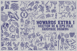 Howards Font Family Extras