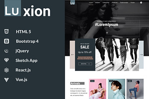 Luxione - Fashion & Ecommerce Theme