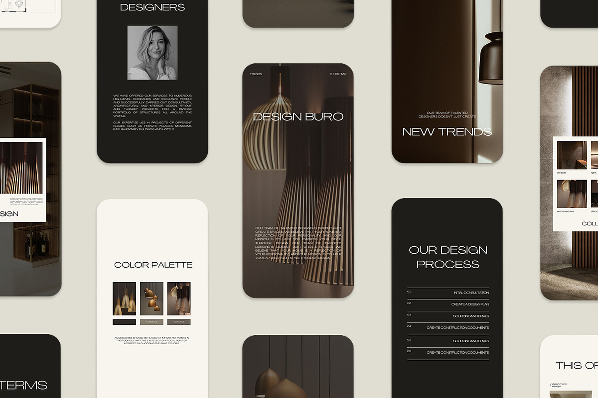 Interior Design Instagram Templates, a Social Media Template by Instprofi | Studio Estimo (Photo 8 of 8)