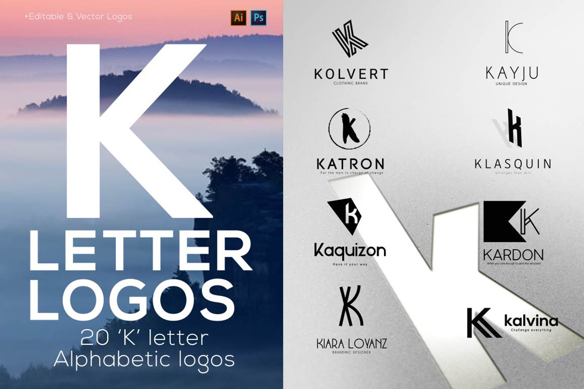 520 A to Z Logos Bundle, a Branding & Logo Template by AN Productions (Photo 25 of 58)