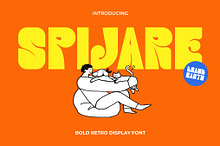 Spijare – Bold Retro Display Font