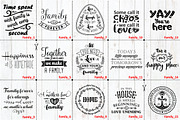 Love Family Quotes. SVG bundle, an Illustration by Zoya Miller (Thumbnail 2 of 14)