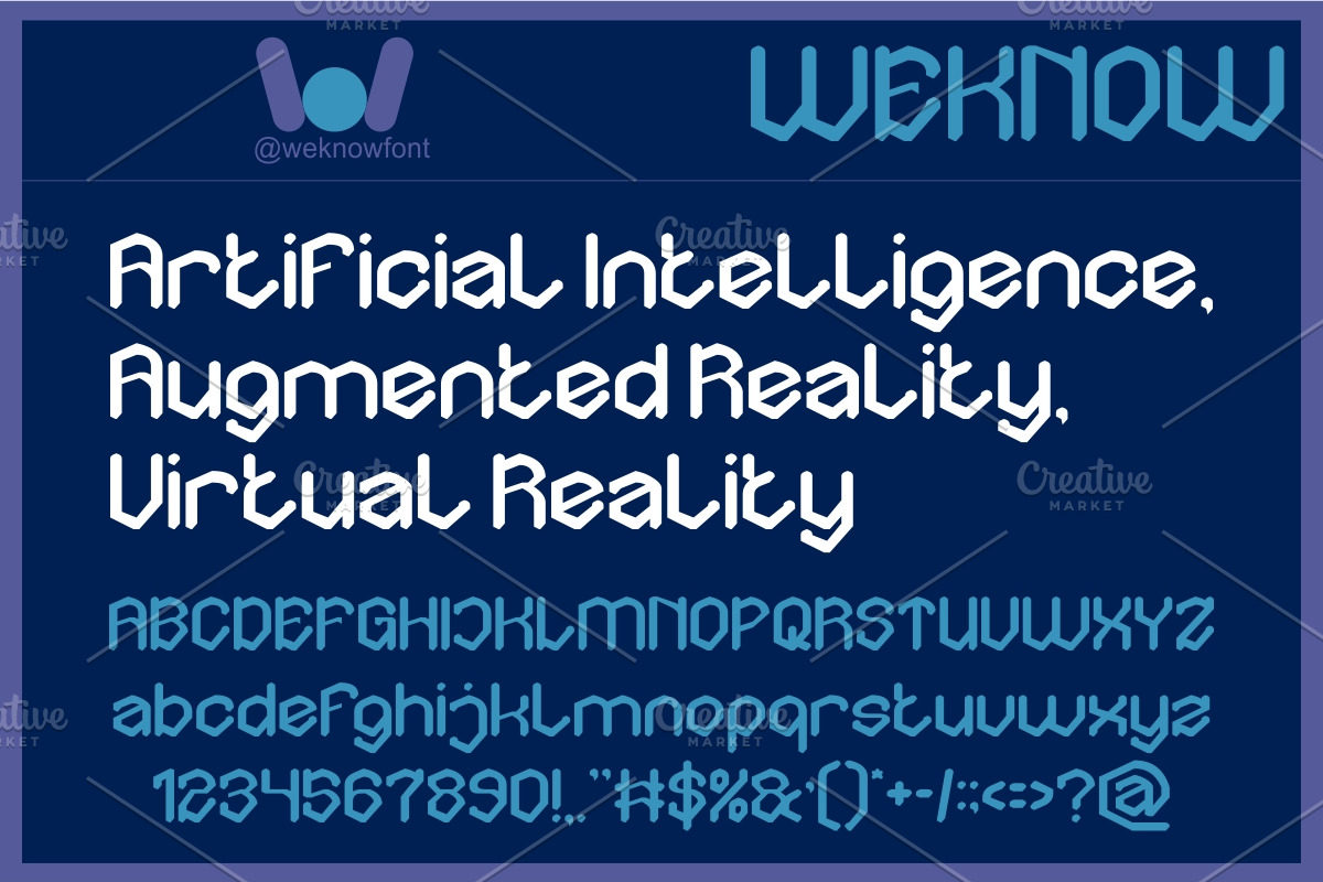Hybrid Tech font, a Blackletter Font by weknow (Photo 4 of 8)